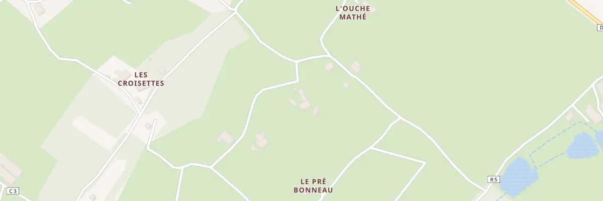 Plan du 5350 La Brairie à La Caillère-Saint-Hilaire
