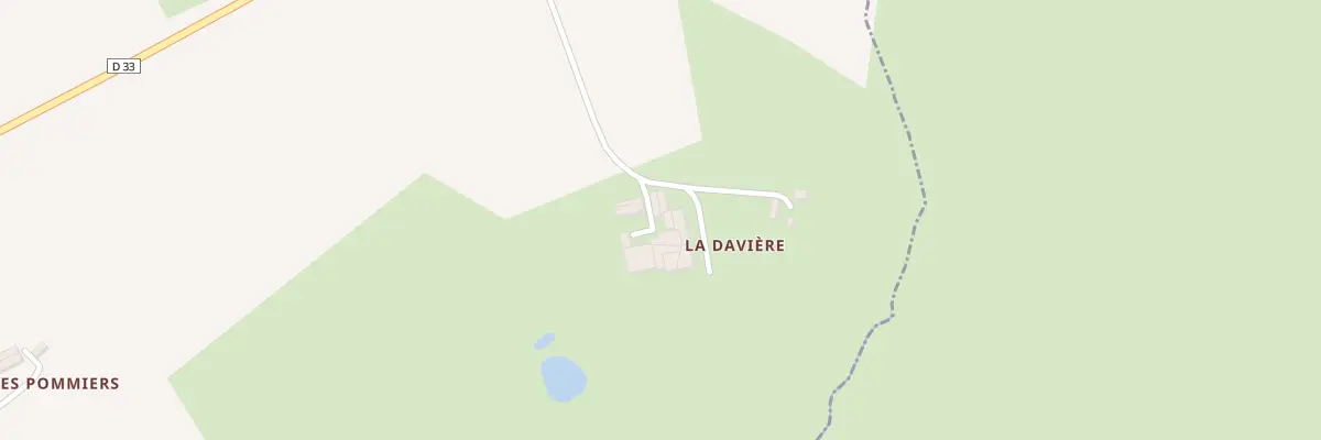 Plan du 2 La Davière à Saint-Berthevin-la-Tannière