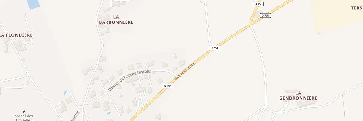 Plan du 65 Rue Nationale (Mesnil Vallee) à Mauges-sur-Loire
