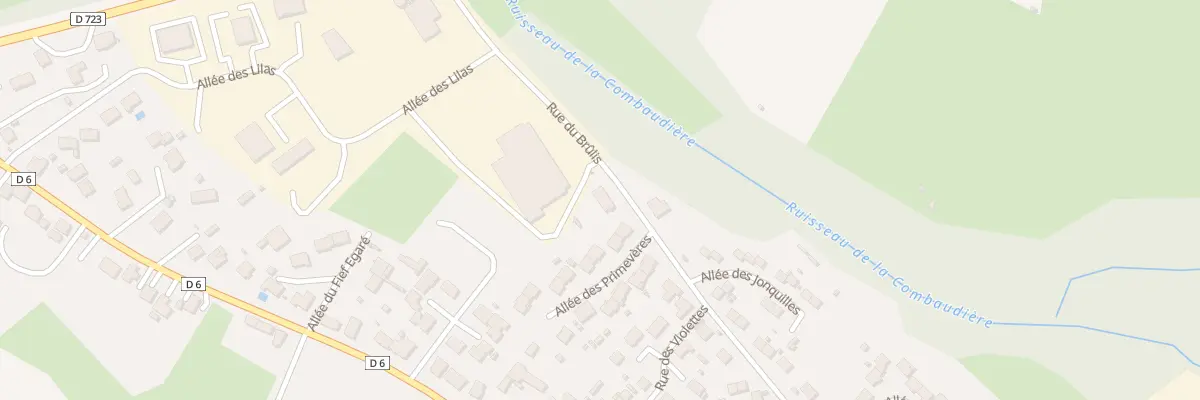 Plan du 25 Rue du Brulis à Ingrandes-le-Fresne-sur-Loire