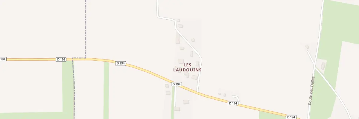 Plan du 356 Rte des Laudouins à Formigny La Bataille