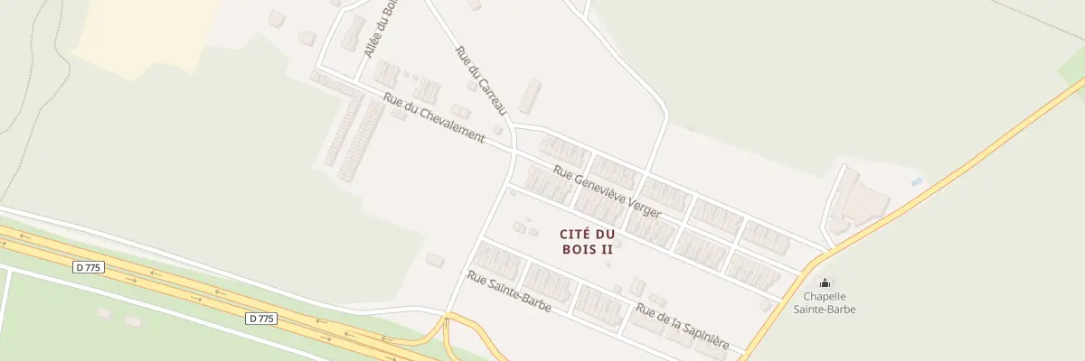 Plan du 51 Rue Geneviève Verger à Segré-en-Anjou Bleu