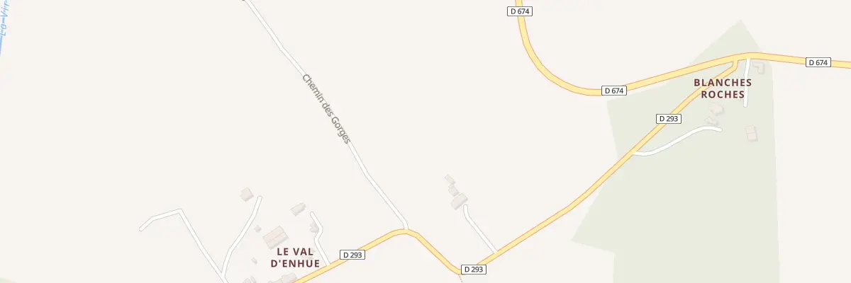 Plan du 15 Rte du Val d’Enhue Ste Marie L à Souleuvre en Bocage