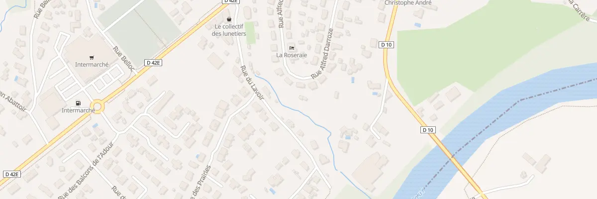 Plan du 22 Rue Alfred Darroze à Pontonx-sur-l’Adour