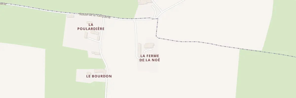 Plan du 5085 La Poulardiere à Bernesq