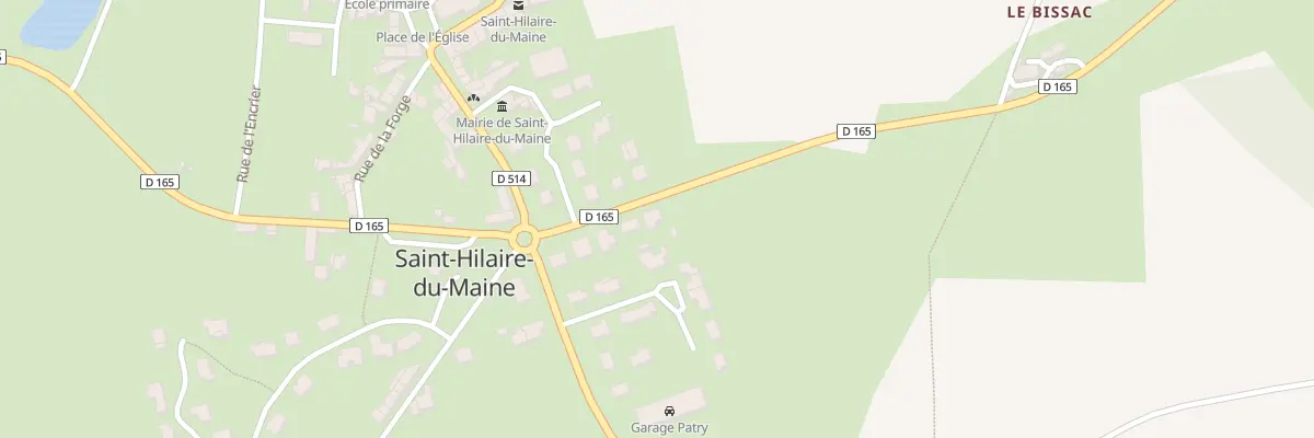 Plan du 9 Rue de la Forêt à Saint-Hilaire-du-Maine
