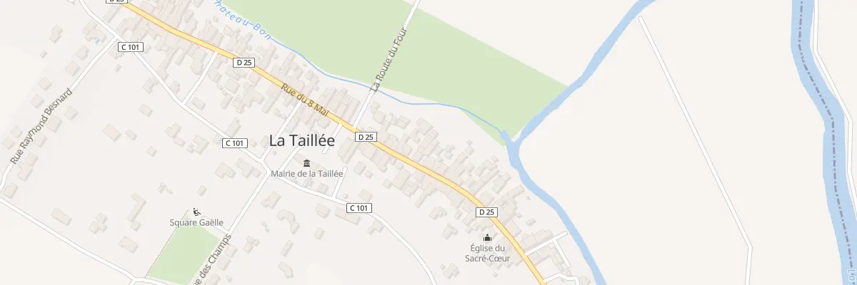 Plan du 66 Rue du Huit Mai à La Taillée