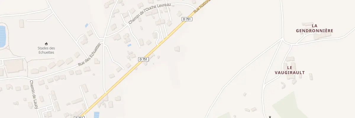 Plan du 66 Rue Nationale (Mesnil Vallee) à Mauges-sur-Loire