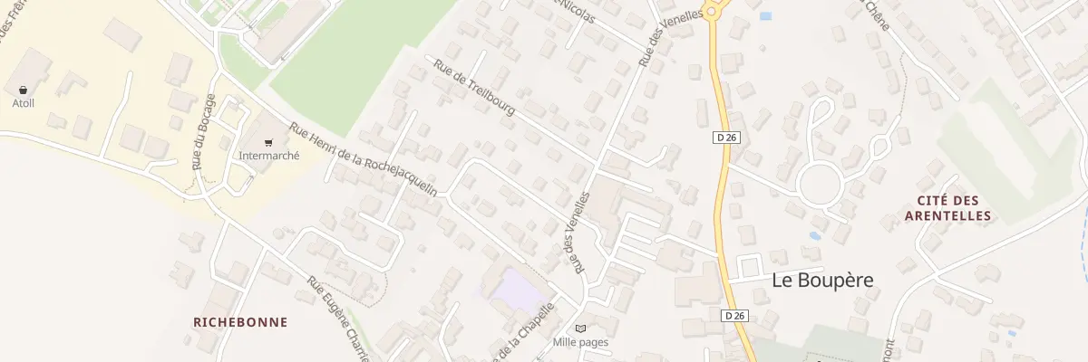 Plan du 1 Rue de l’oasis au Boupère