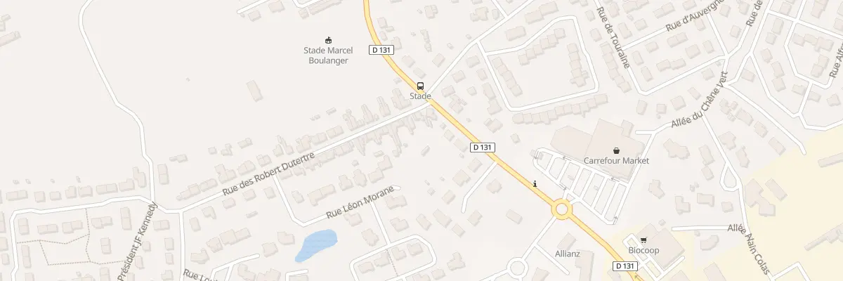 Plan du 6 Rue Robert Dutertre à Ernée