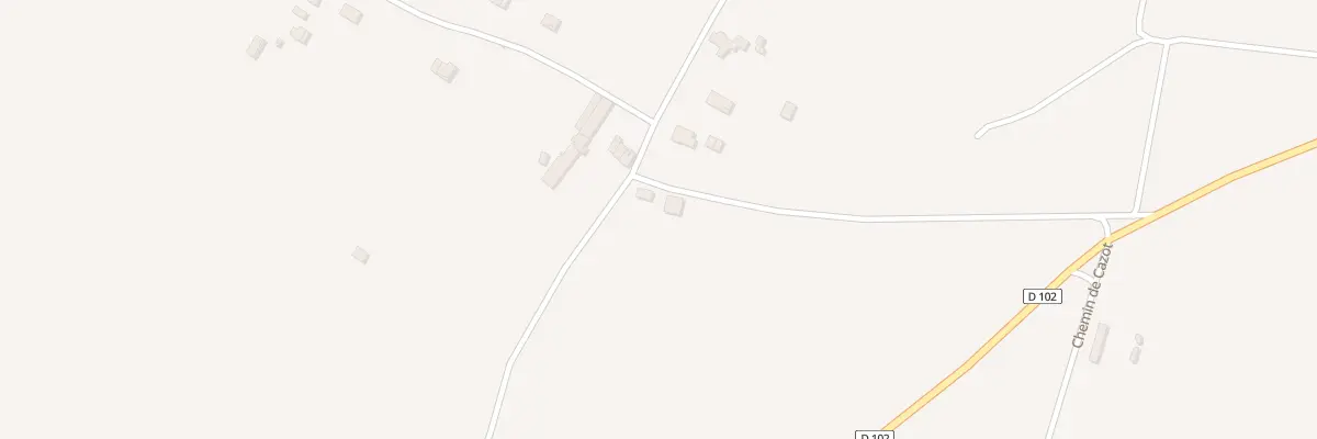 Plan du 240 Le Sablona-est à Civrac-en-Médoc