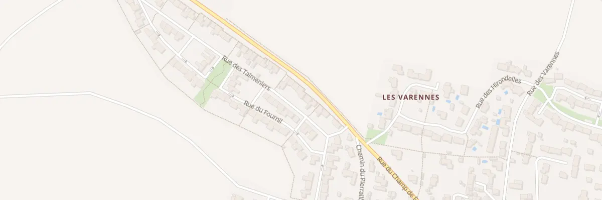 Plan du 30 Rue des Talmeniers au Thou