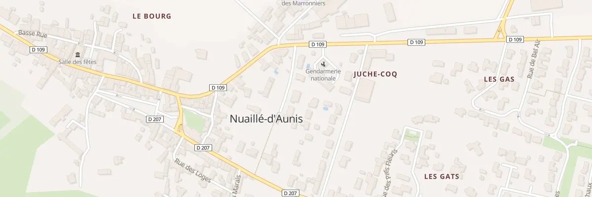 Plan du 3 Imp du Docteur Georges Hurtaud à Nuaillé-d’Aunis