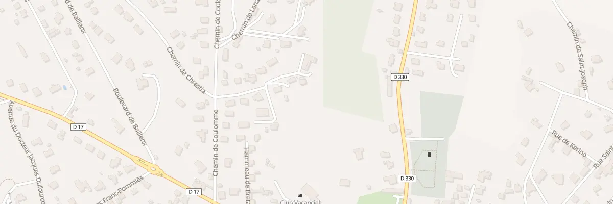 Plan du 12 Imp de Coulomme à Salies-de-Béarn