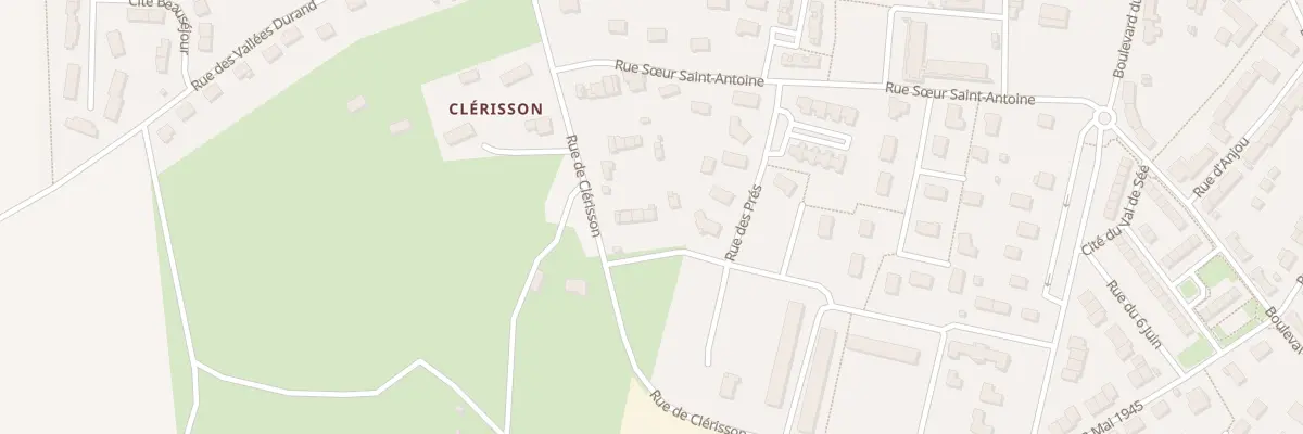 Plan du 81 Clérisson - Sourdeval à Sourdeval