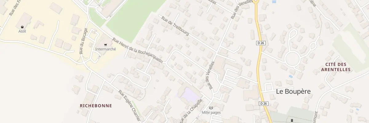Plan du 4 Rue de l’oasis au Boupère