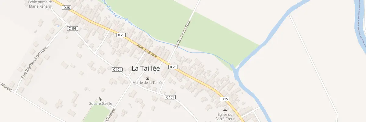 Plan du 78 Rue du Huit Mai à La Taillée