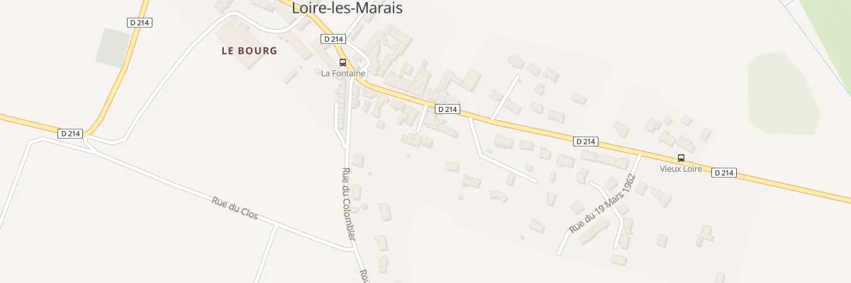 Plan du 8 All du Vieux Loire à Loire-les-Marais