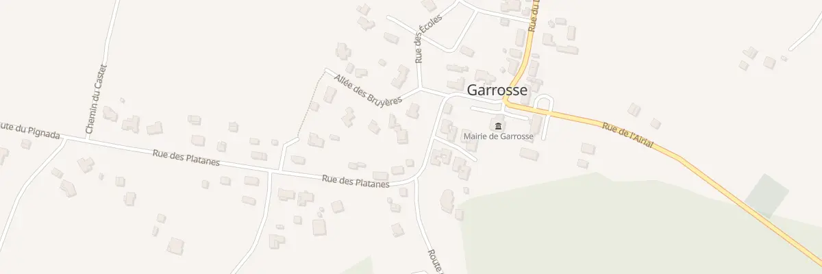 Plan du 116 Rue des Platanes à Morcenx-la-Nouvelle
