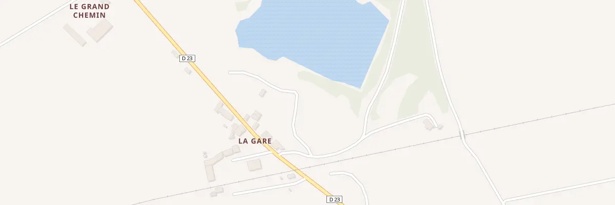 Plan du 5490F La Gare à Monsireigne