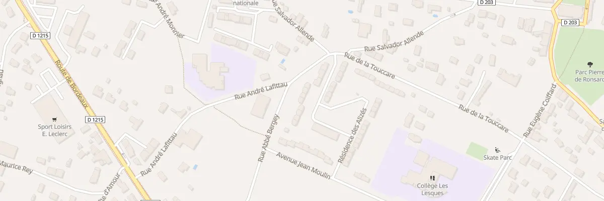 Plan du 36 Res des Alizes à Lesparre-Médoc