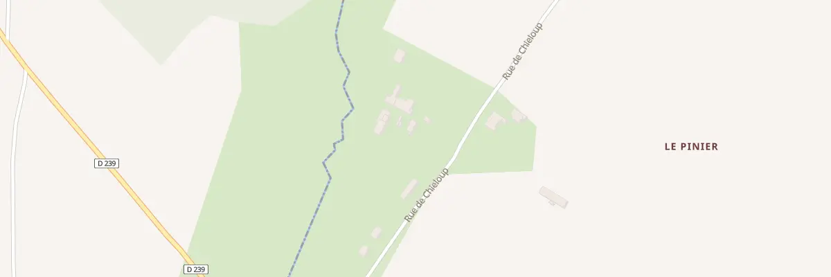 Plan du 5 Imp du Pas d’Arnaise à Champagne