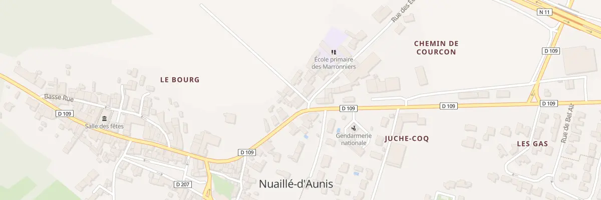 Plan du 1 Rue du Bouchaud de Jard à Nuaillé-d’Aunis