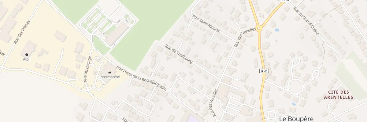 Plan du 8 Cité treilbourg au Boupère