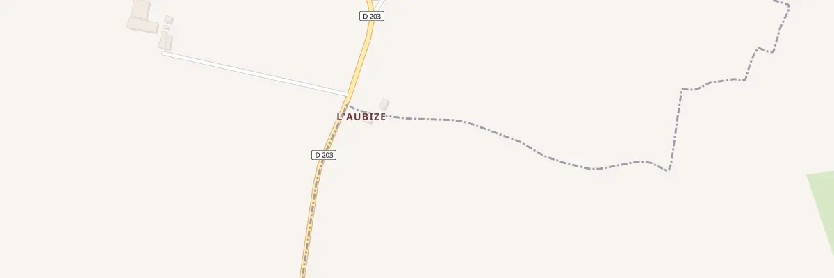 Plan du 5354 L’Aubize à Chazé-sur-Argos