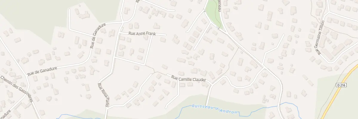 Plan du 10A Rue Camille Claudel à Mios