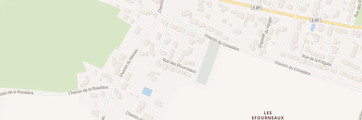 Plan du 6 Rue des Efourneaux à Nuaillé-d’Aunis