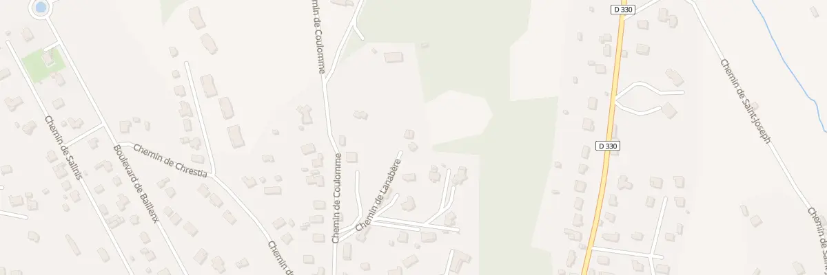 Plan du 3 Che de Lanabère à Salies-de-Béarn