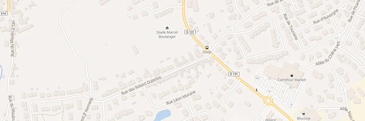 Plan du 11 Rue Robert Dutertre à Ernée