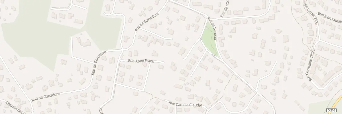 Plan du 20 Rue Anne Frank à Mios
