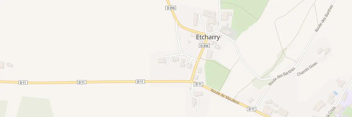 Plan du 5500 Haramburu à Etcharry