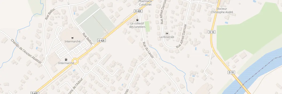 Plan du 118A Rue du Lavoir à Pontonx-sur-l’Adour