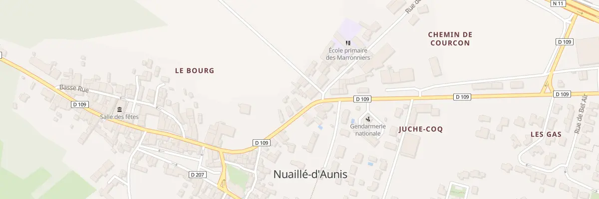 Plan du 45 Gr Grande Rue à Nuaillé-d’Aunis