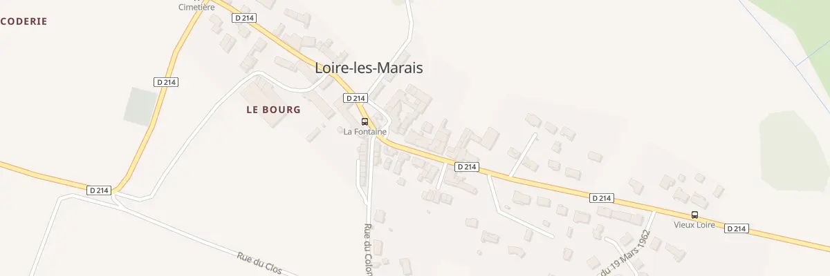 Plan du 63 Rue du Marquis de Sérigny à Loire-les-Marais