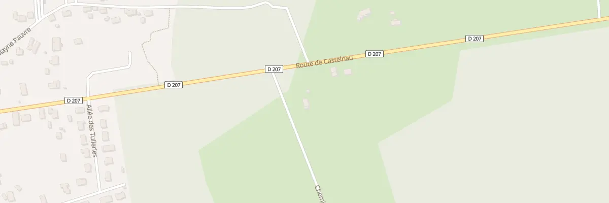 Plan du 4 Che du Pere à Brach