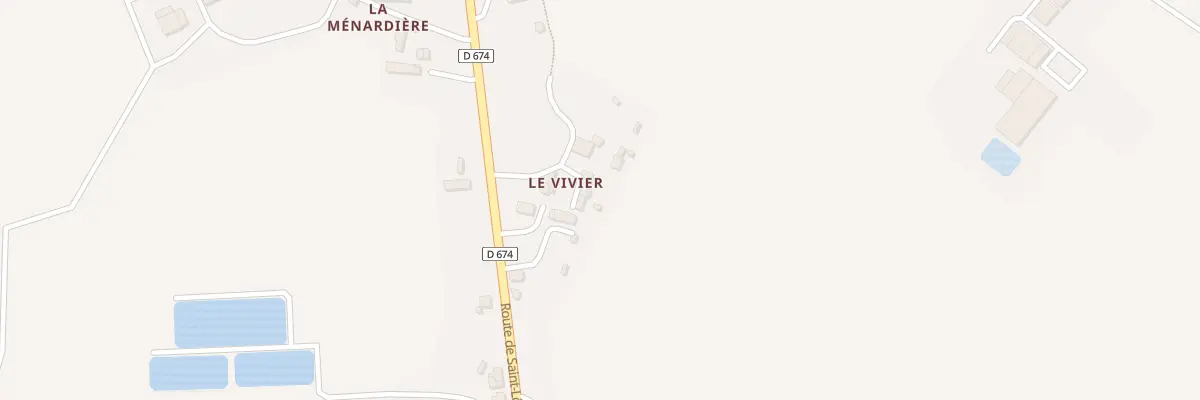 Plan du 4 Che du Vivier - Campeaux à Souleuvre en Bocage