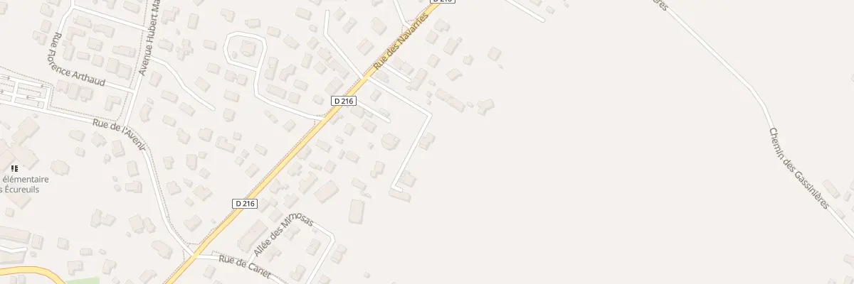 Plan du 30A Rue des Navarries à Mios