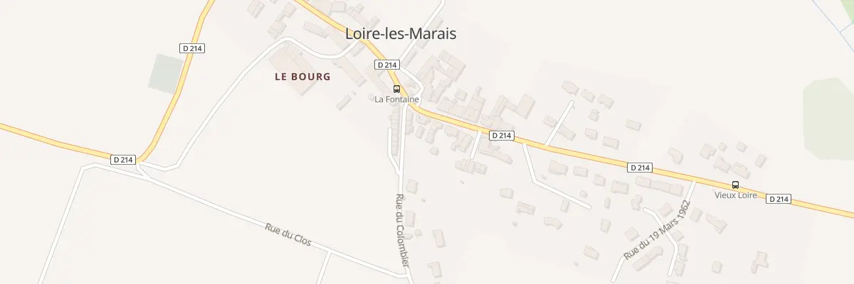 Plan du 56B Rue du Marquis de Sérigny à Loire-les-Marais