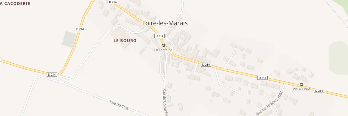 Plan du 5018 Rue du Marquis de Sérigny à Loire-les-Marais