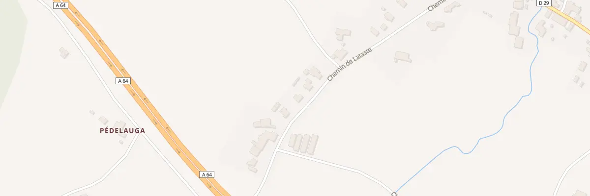 Plan du 22 Che de Lataste à Bellocq