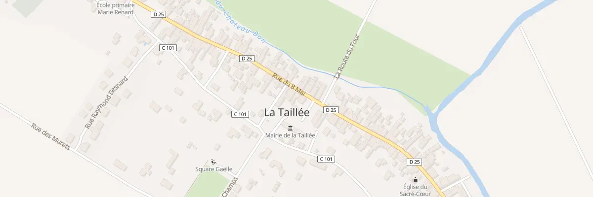 Plan du 67 Rue du Huit Mai à La Taillée