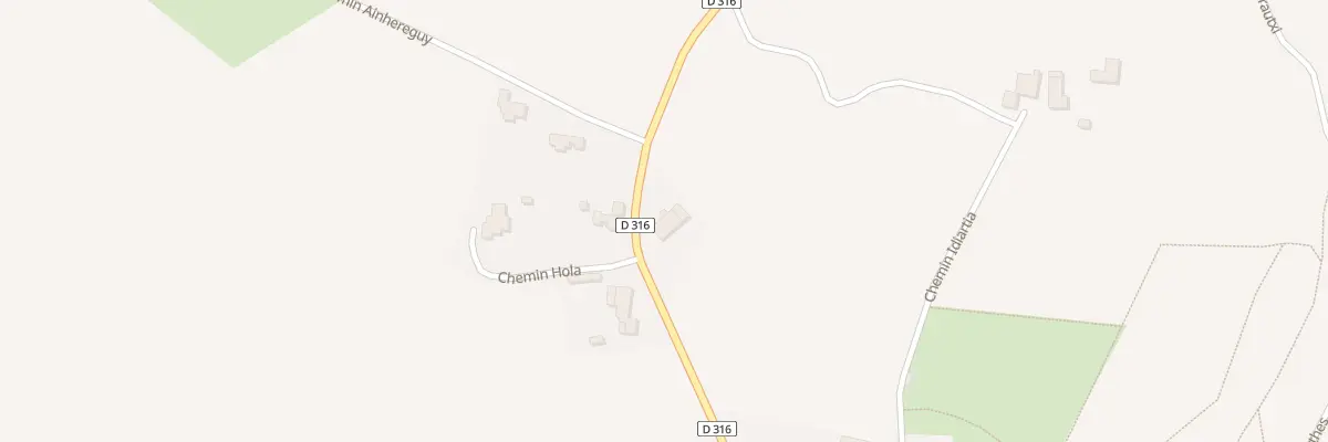 Plan du 448 Rte d’Espiute à Etcharry