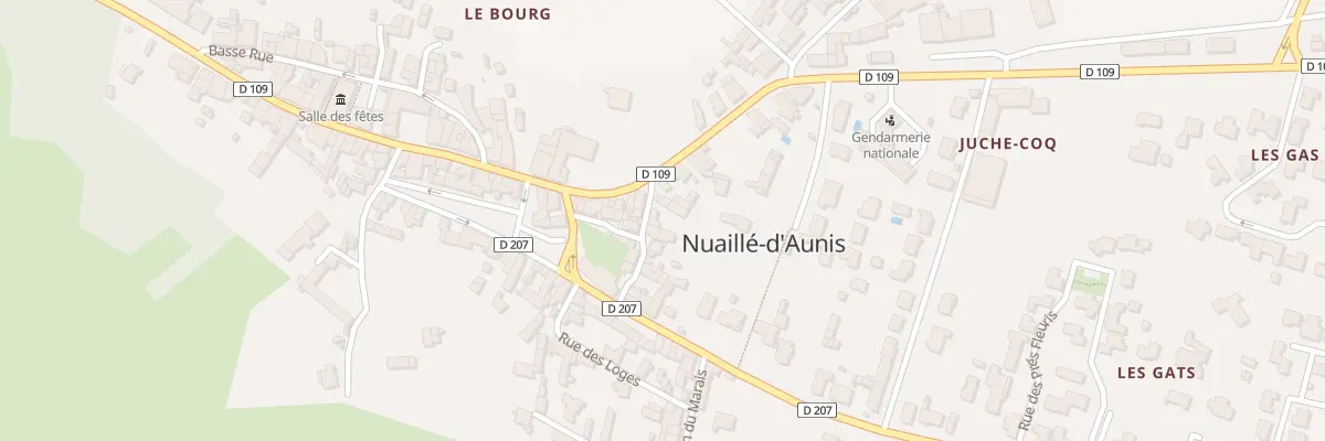 Plan du 3 Rue du Prieure St Martin à Nuaillé-d’Aunis