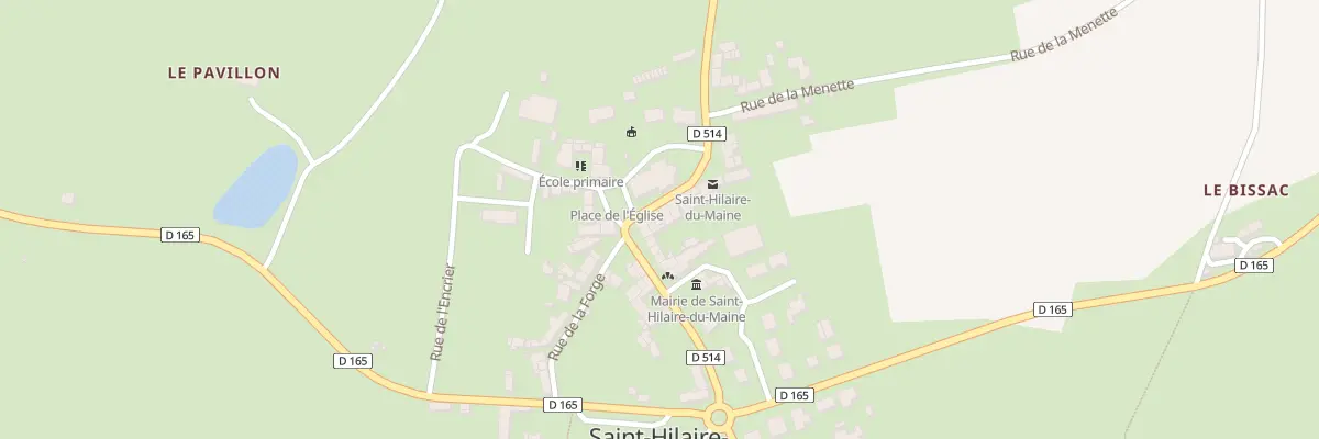 Plan du 5 Rue du Maine à Saint-Hilaire-du-Maine