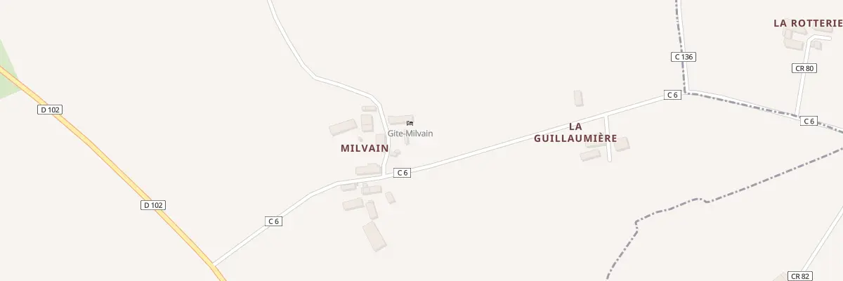 Plan du 3 Milvain à La Dorée