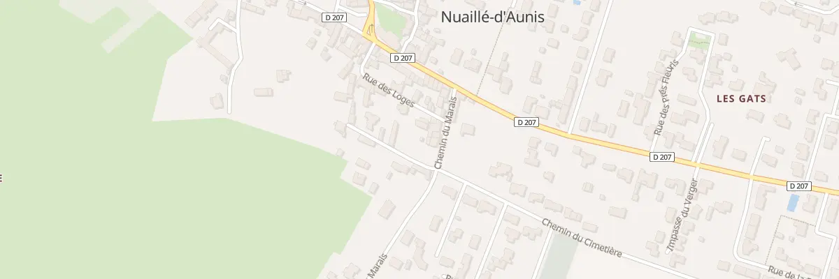 Plan du 18 Rue des Loges à Nuaillé-d’Aunis